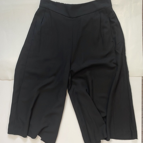BLACK Designer Gauchos with Pockets - Picture 4 of 9